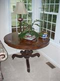 great mahogany pedestal table