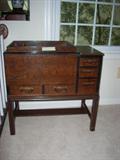 antique Japanese Hibachi table