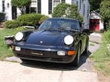 1991 Porsche Carrera-2 (911) convertible front view