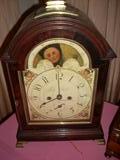beautiful mantle clock by John Child (Philadelphia)