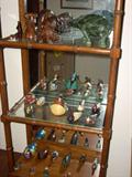 lots of miniature decoys and such
