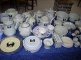Hall's Pottery "Silhouette" - lots of pieces!