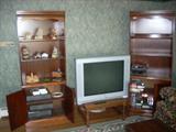 TV and bookeshelves