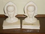 Roseville bookends