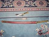 bayonettes and a Japanese NCO sword