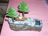 Pocahontas cast iron bank - several others including Santa available
