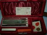 Wax letter seal kit from 1885, very good condition.