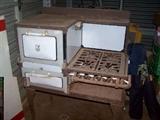 Old gas stove