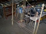 Vintage iron bed