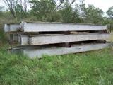 14" X 19' steel I-Beams salvaged from the wrestlethon in San Antonio