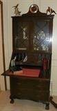 Gorgeous mahogany secretary!  plus more accessories