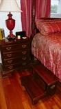 American Drew night stand. Bed Steps