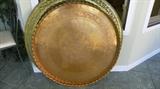 Beautiful large decorative brass & copper wall hanging/tray