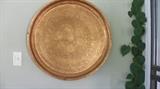 Copper tray/wall decor