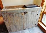 Nice larger primitive dry sink