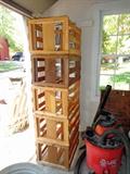 Wooden crates