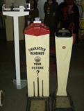 1930-1960 coin operated scales