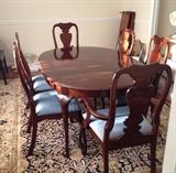 Stickley Dining set -Beautiful....68" plus 2 15" leaves