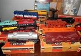 1950's Lionel O Scale trains with original boxes
