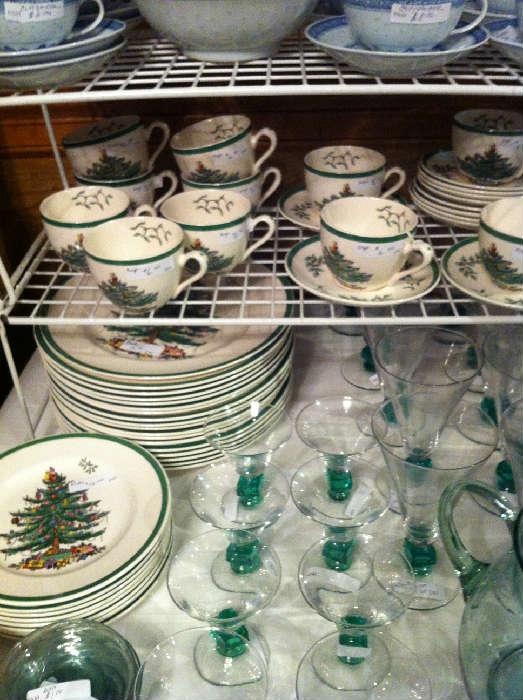                          Spode Christmas dishes