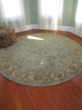 100% WOOL PILE ROUND AREA RUG
SAFAVIEH RUG COMPANY
