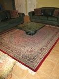 BIDJAR RUG  100% WOOL PILE
8.1" X 9.10"      HAND KNOTTED     MADE IN INDIA

