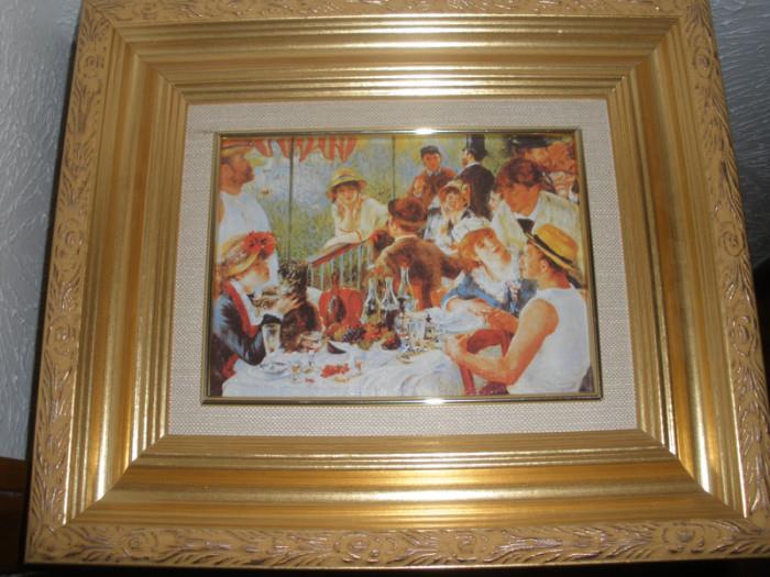 Renoir's "Luncheon of the Boating Party", copy.