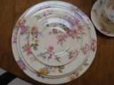 Beautiful full set of Castleton china each place setting has 6 pieces