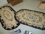 Hand made hook rugs