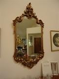 Vintage high drama mirror