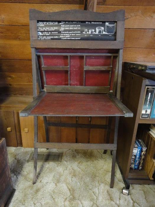 Antique School Desk! One of two different!