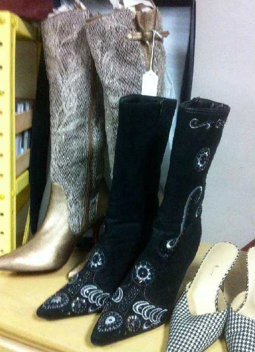 Anne Klein boots, shoes
