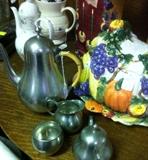 pewter, Thanksgiving soup tureen