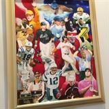 Original oil painting by a. Conte