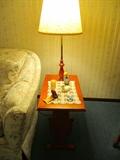 Tell City lamp end table