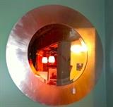 Restoration Hardware Large Mirror with silver-gold patina