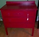 Handpainted vintage dresser