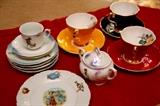 Royal Grafton Bone China Tea Cups and Children's Vintage Tea Set Pieces (Bavaria)