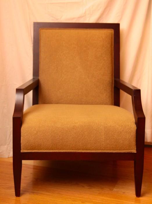 Custom John Charles Christian chair from Black Bamboo (front view) 