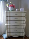 French Provincial chest of drawers