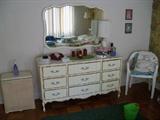 French Provincial dresser & mirror