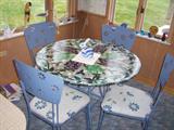 Breakfast table and chairs
