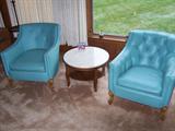 pair of upholstered chairs