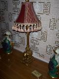 Brass Elephant lamp