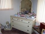 Dresser with mirror