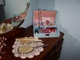 dresser set, jewelry