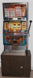 Lot#354, UNIVERSAL CO. 'DIAMONDS N SEVENS' 25-CENT SLOT MACHINE, H 46", W 21 1/2", D 19"
