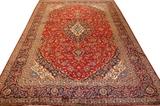 Lot#1169, KASHAN PERSIAN CARPET, 13' 6" X 9' 8"Semi antique.