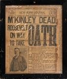 Lot#2334, NEW YORK JOURNAL NEWSPAPER, "MCKINLEY DEAD SEPT. 14, 1901,Framed. 21"X17 1/2"