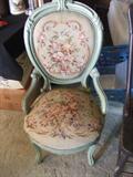 Nice Victorian chair with needlepoint